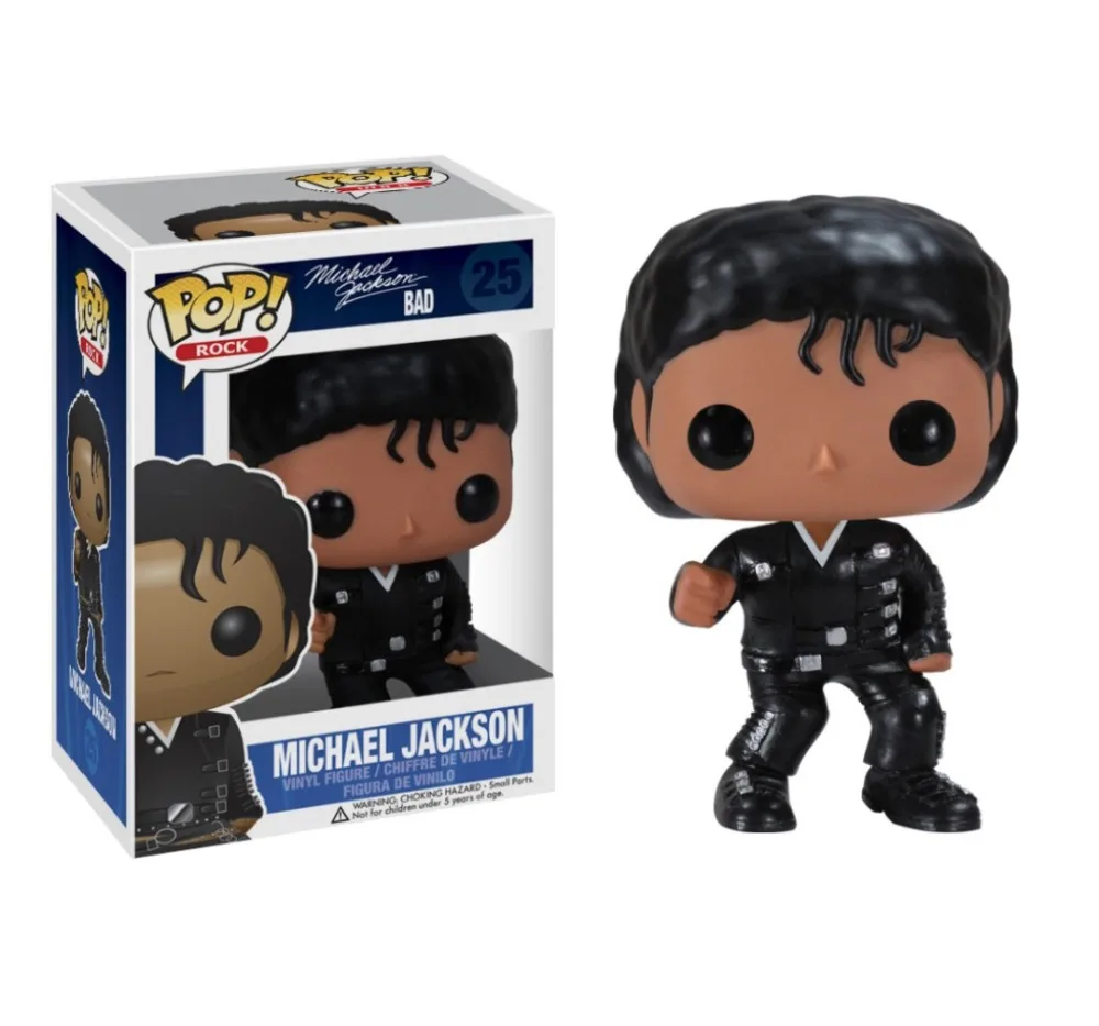 Экшн-фигурки из винила FUNKO POP Майкл Джексон BEAT IT BILLIE джинс BAD коллекционные модели