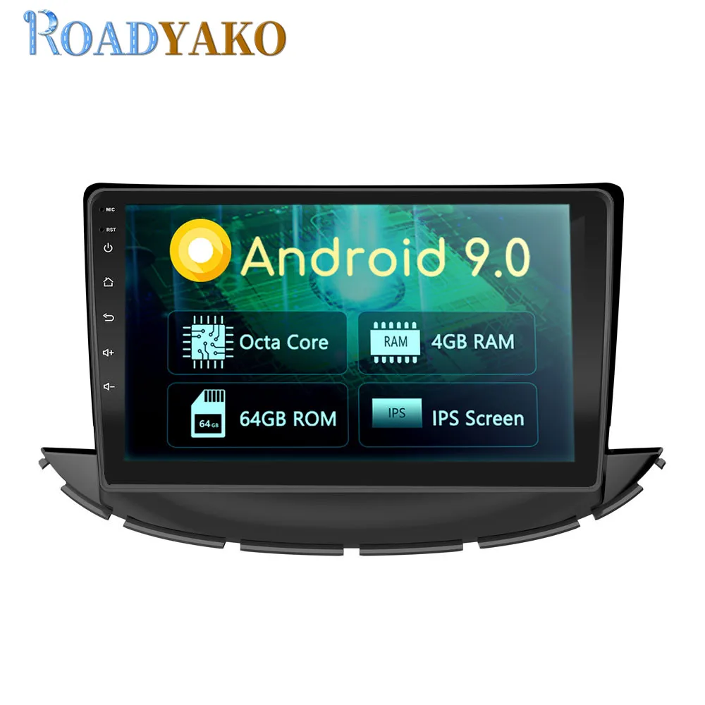 Автомагнитола 9 ''на Android DVD плеер GPS навигация мультимедиа для Chevrolet TRAX 2017 2019