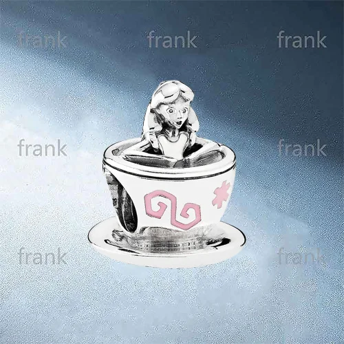 

792126ENMX Sleepwalking Wonderland Teacup Charm