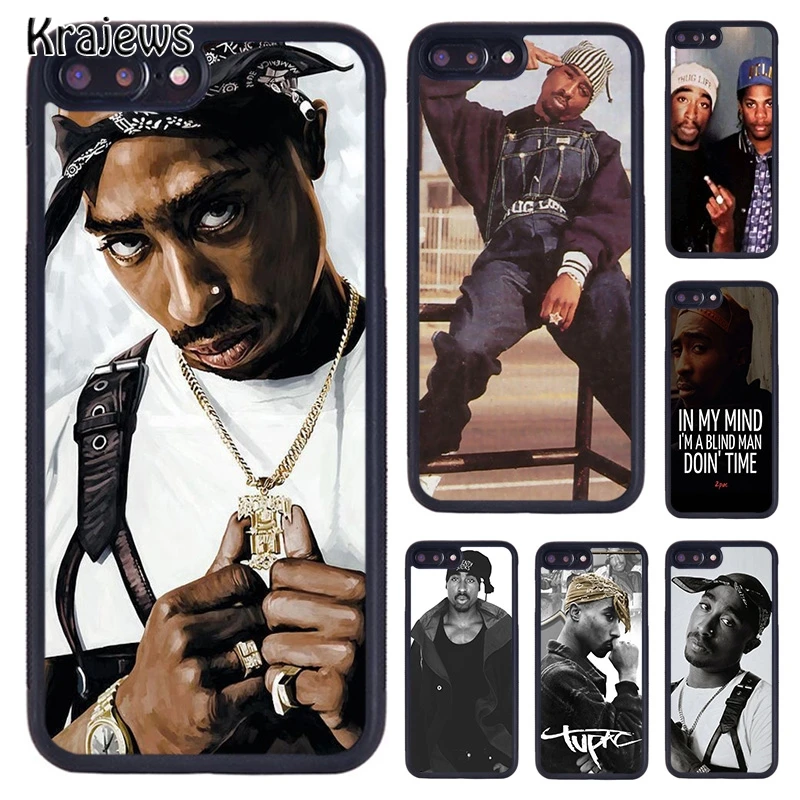 Чехол для телефона krajew Tupac 2pac Easy E NWA редкий iPhone 5 6 S 7 8 plus 11 12 Pro X XR XS Max Samsung Galaxy S6 S7 S8 S9
