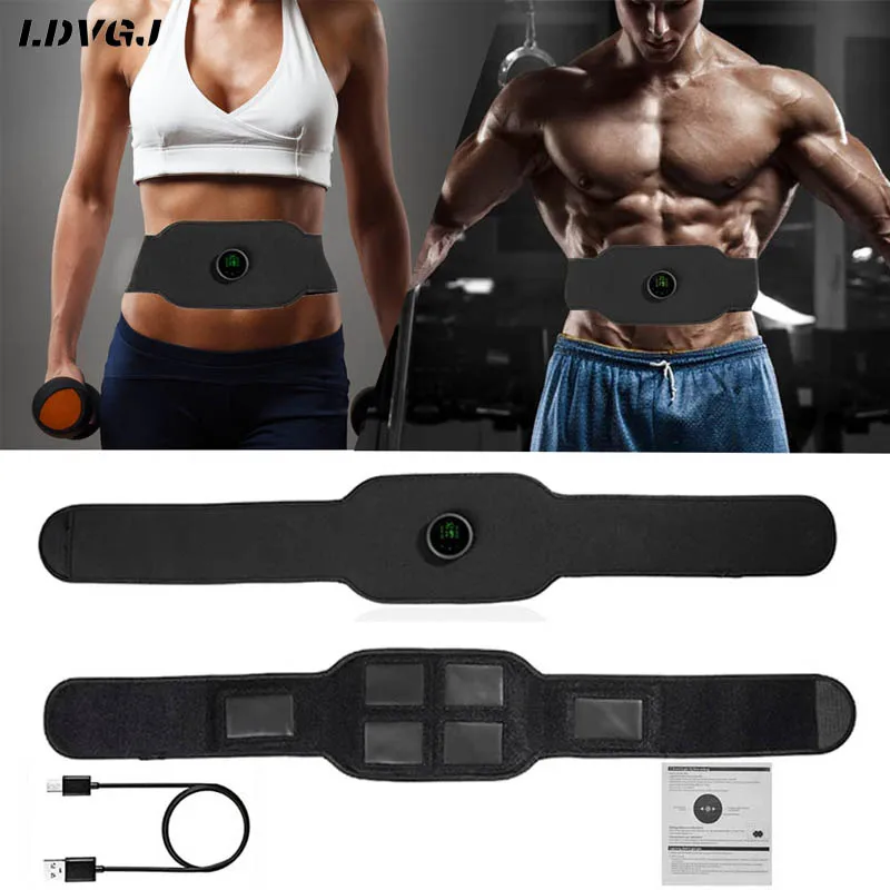 Muscle Stimulator ABS Hip Trainer EMS Abdominal Belt Electrostimulator ...