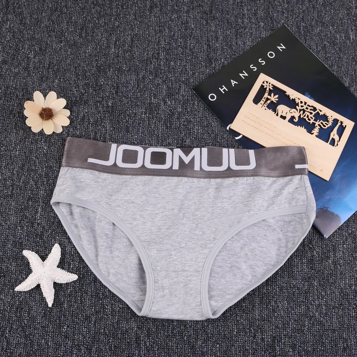 

Women Briefs Panties Simple Cotton boxer Mid-Rise Female Solid Color Handsome T Neutral Ladies Boyshort Underwear M-2XL