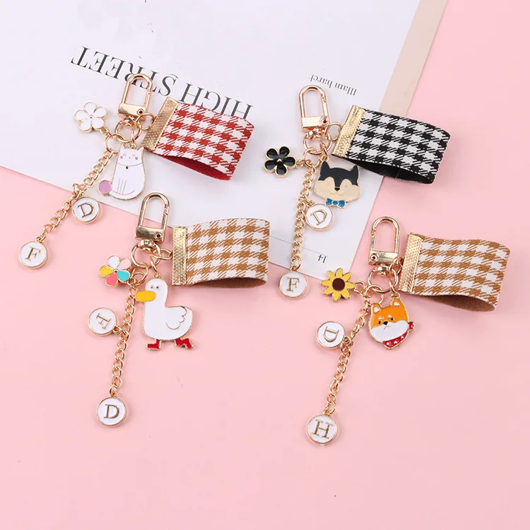 Брелок в корейском и японском стиле с изображением утки решетки комплект bluetooth