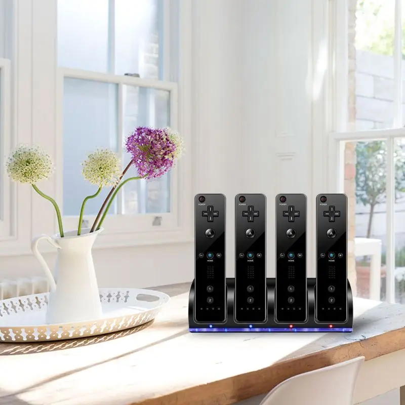 4 Порты и разъёмы Смарт Зарядное устройство Док станция для зарядки