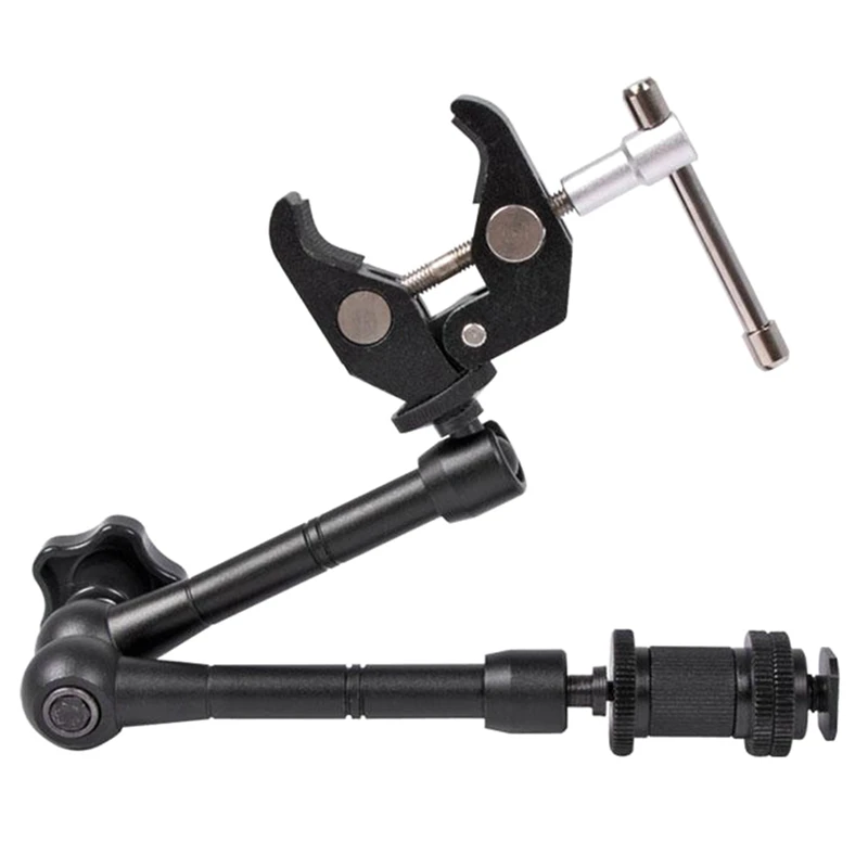 

11-Inch Adjustable Magic Transfer Hand-Held Arm Stabilizer for Phones Camera Selfie Stick Precise and Durable Camera Stabilizer