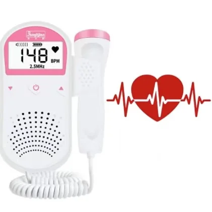 Доплеровский фетальный монитор сердечного ритма ЖК дисплей Дисплей никакой