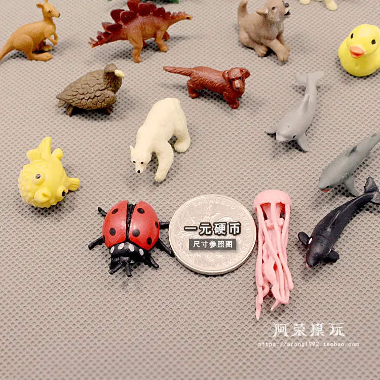 Мини-фигурка животных динозавр морские львы Акула дельфин Орел полярные