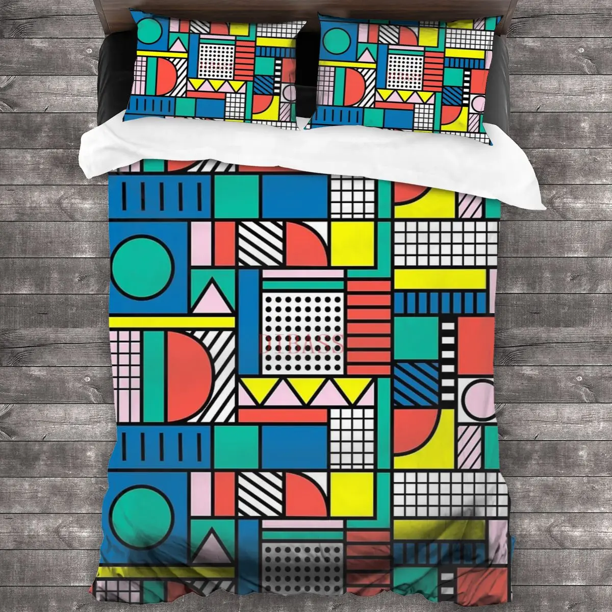 

Комплект постельного белья из 100% хлопка с 2 наволочками, из микрофибры