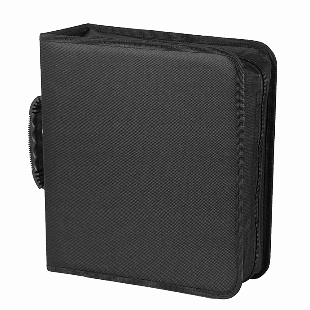 Large Capacity Zipper CD DVD Wallet Holder Bag Album Disc Organizer Storage Case Oxford Cloth CD Bag images - 6