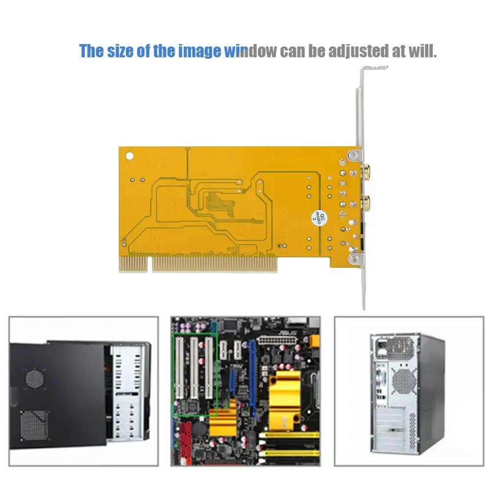Видеокарта захвата AV PCI 1394 878A 2 порта HD разрешение 720x576 SDK2000 | Компьютеры и офис
