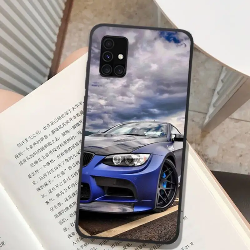 

top car BMW Blue Red Phone Case for Samsung A91 01 10S 11 20 21 31 40 50 70 71 80 A2 CORE A10