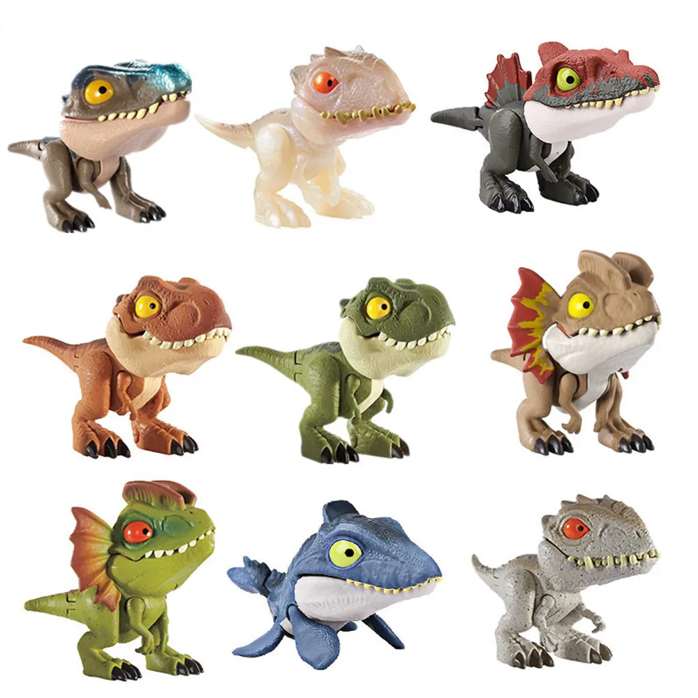 Миниатюрный динозавр Мир Юрского периода коллекционная экшн фигурка маленького