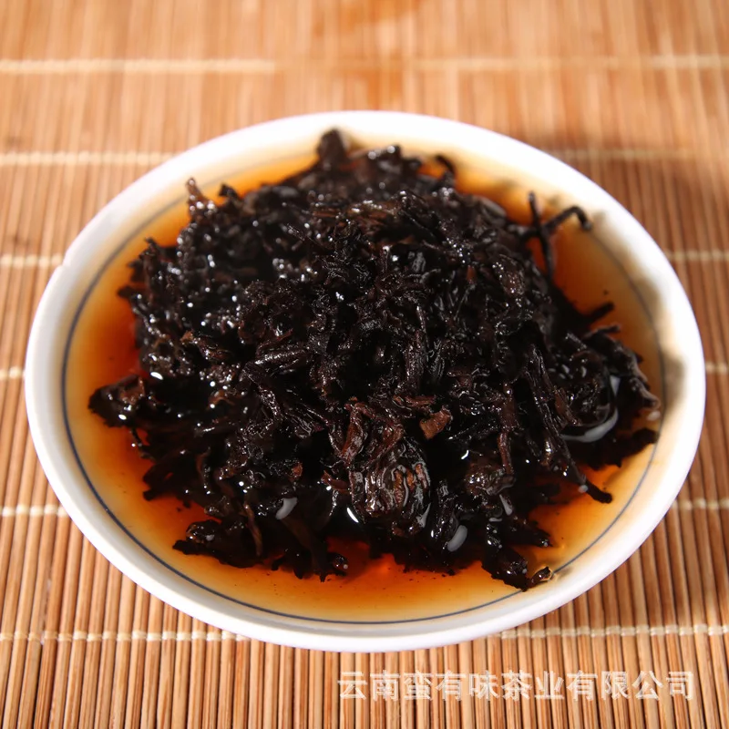 

Yunnan Pu'er Tea 2006 Hongxingxiang Ripe Tea 400g Seven Pies Chennian Pu'er Tea DCMY