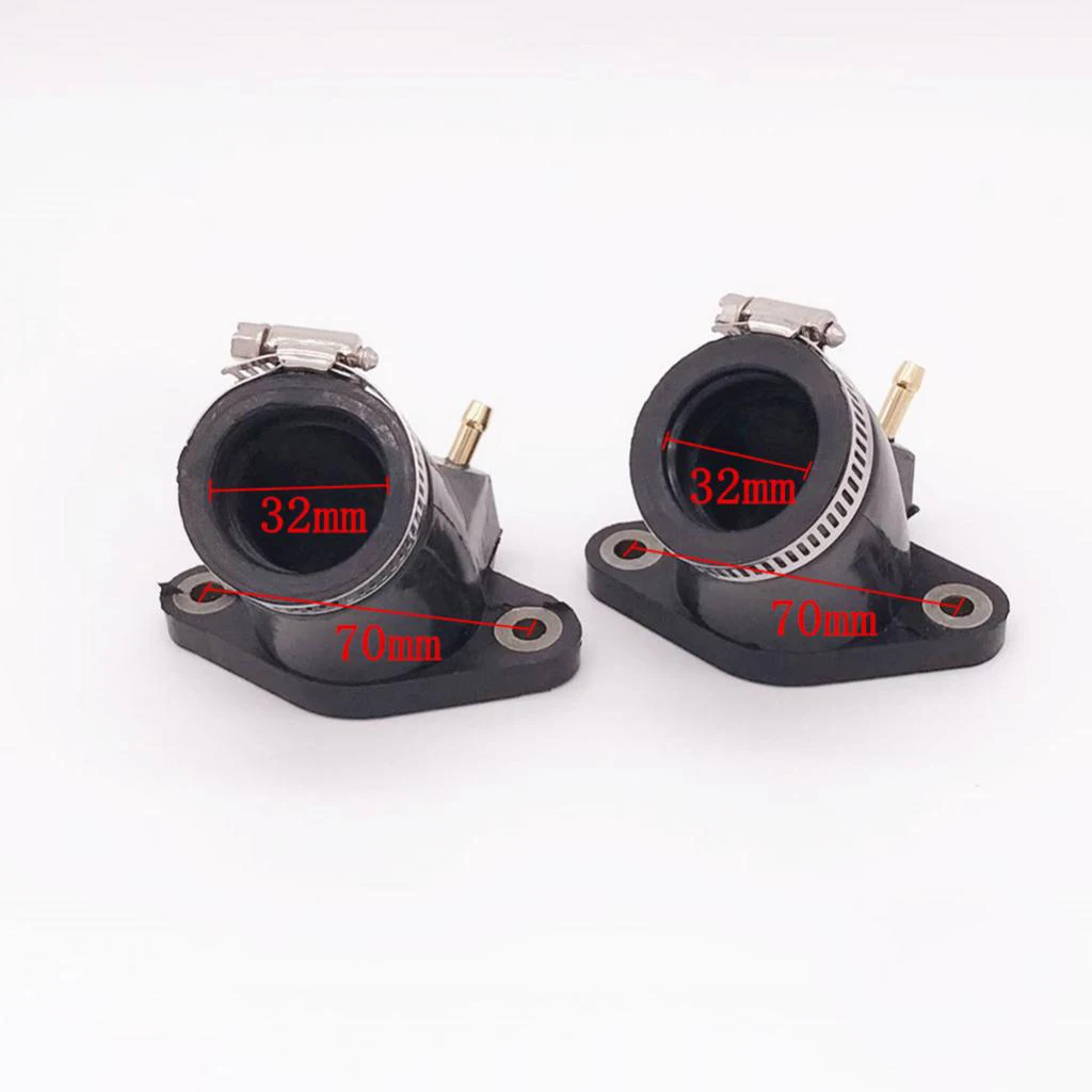 

2 шт. впускной коллектор карбюратор Соединительный комплект загрузки для Yamaha V Star