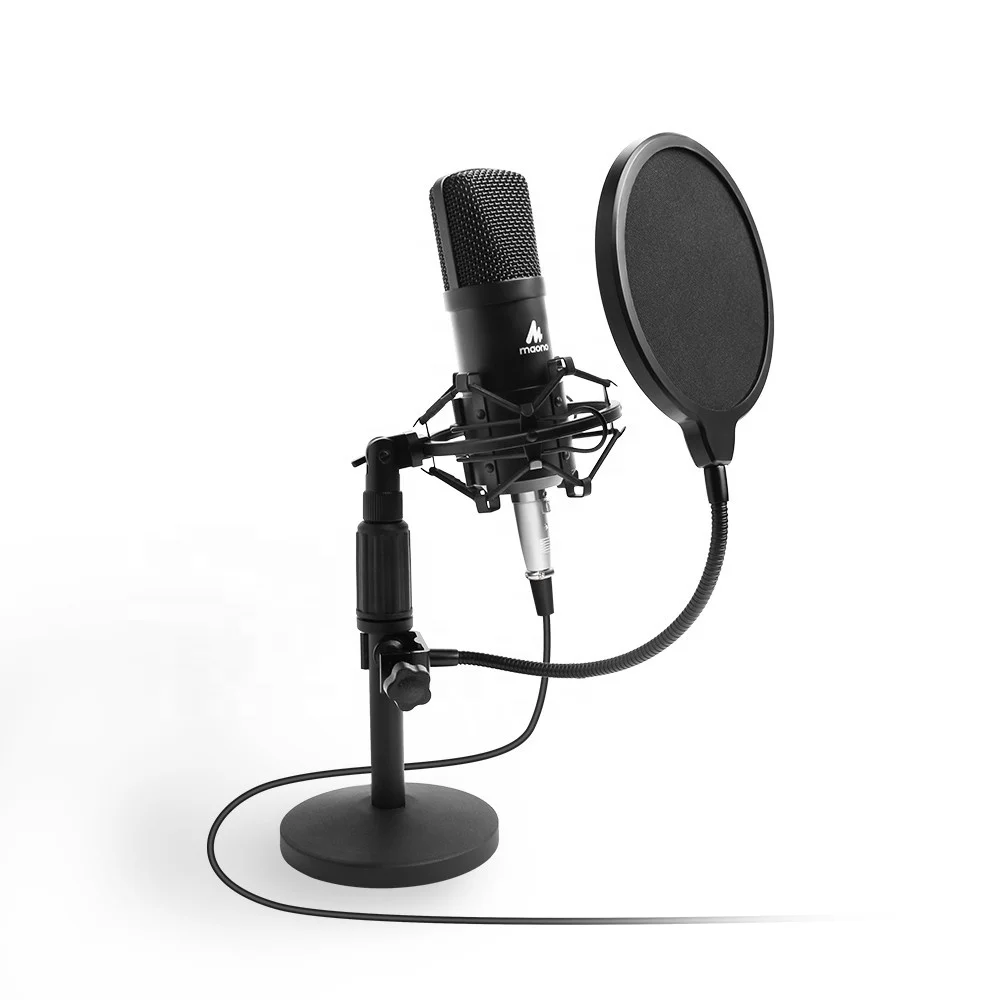 

Микрофон MAONO для потоковой трансляции, микрофон для записи караоке с подставкой для микрофона