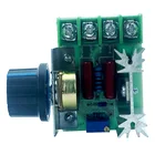 2000 Вт тиристорный регулятор скорости, мотор 220 В, высокомощный электронный регулятор напряжения, модуль регулирования температуры и скорости