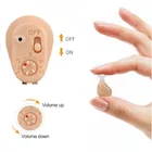 Улучшенный слуховой аппарат, перезаряжаемые Цифровые слуховые усилители, беспроводные мини-аудиосистемы, портативные наушники, ховой аппарат для пожилых людей