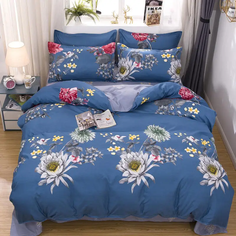

Twin Full Queen King Size Daisy Rose Pastoral Bedding Set Bedclothes Bed Linens Luxury Bed Sheet Duvet Cover Set Pillowcase