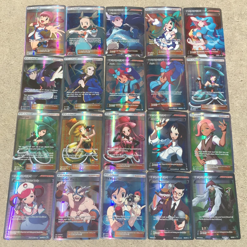 100 шт./компл. Pokemon все флеш-карты PTCG боевые карты не повторяют 92 шт. карточка для тренировок+ 8 шт. реквизит карта детская игрушка подарок