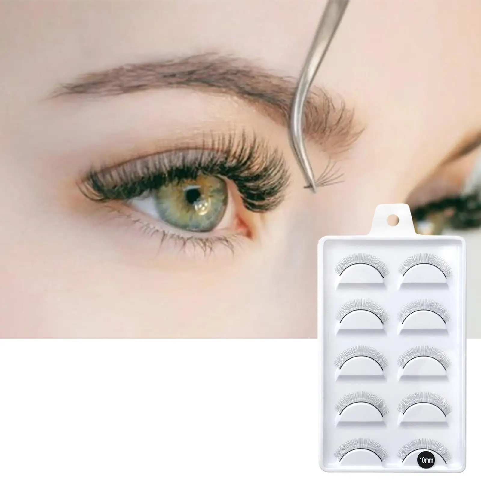 Комплект накладных ресниц комплект из 10 предметов удобные водонепроницаемые