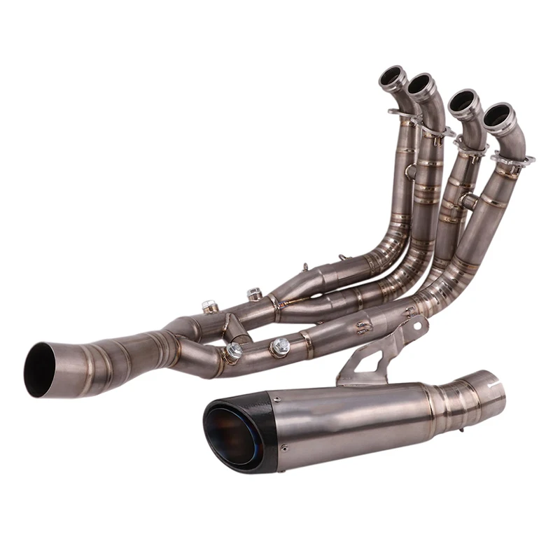 

Motorcycle A Whole Exhaust System Slip on For S1000RR Titanium Alloy Muffler Header Connector Tube For BMW S1000RR 2020