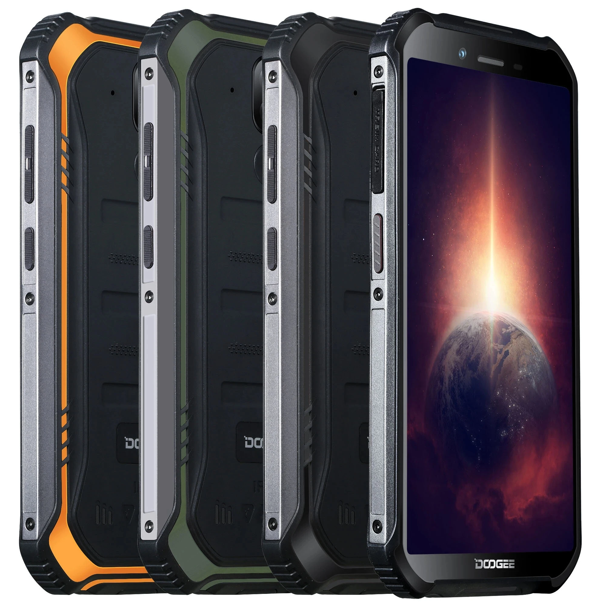 DOOGEE S40 Pro IP68/IP69K прочный смартфон 5 45 "NFC 4 Гб Оперативная память 64 Встроенная Helio A25