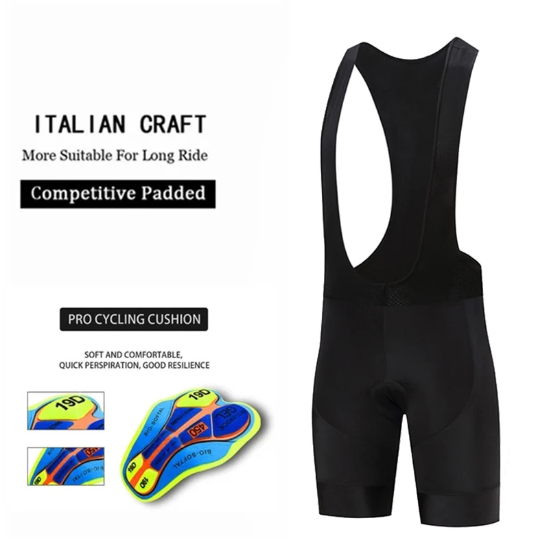 

2021 Men's Bike Gel Ropa Ciclismo Triathlon Professional Team Mountain Bike Breathable Bike Shorts Ralvpha