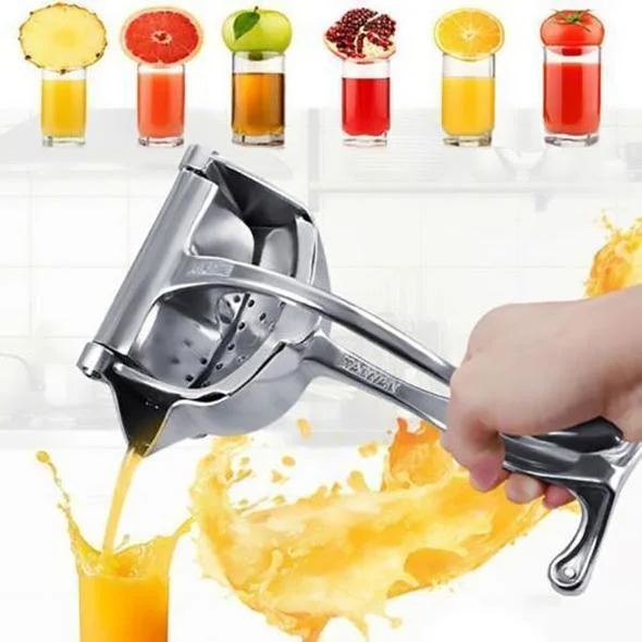 Exprimidor Manual de c&iacute;tricos de acero inoxidable, exprimidor de lim&oacute;n, naranja, zumo, fruta, herramientas de cocina-0