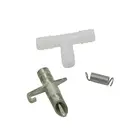 100 Продукты Кролик питьевой животных соска для кормления поилки оборудование для содержания кролика оптовая продажа для 8 мм шланг