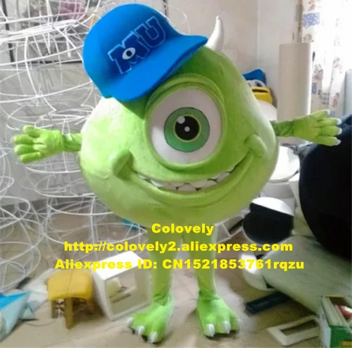 Костюм талисман майка монстера университета Салли взрослый мультяшный персонаж