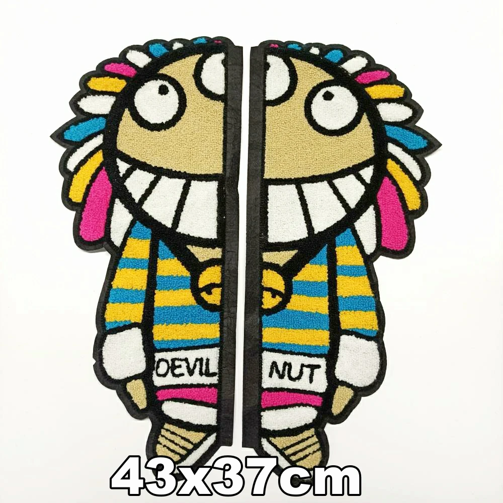 

Garment accessory large embroidery big boys cartoon patches for clothing PA-266