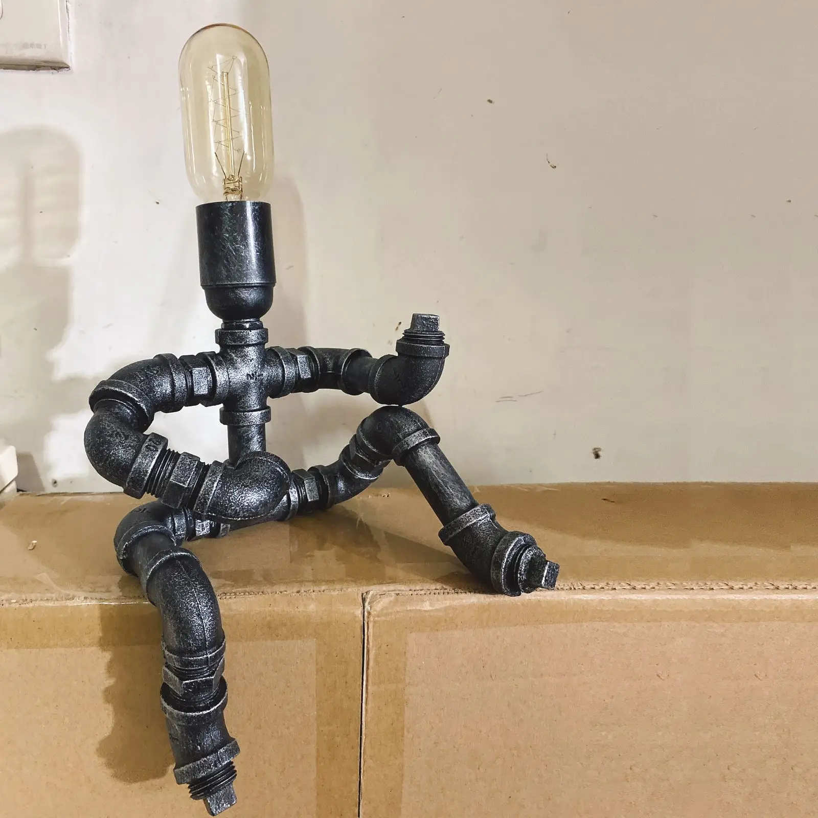 Настольная лампа с роботом трубкой настенный светильник высокого качества в