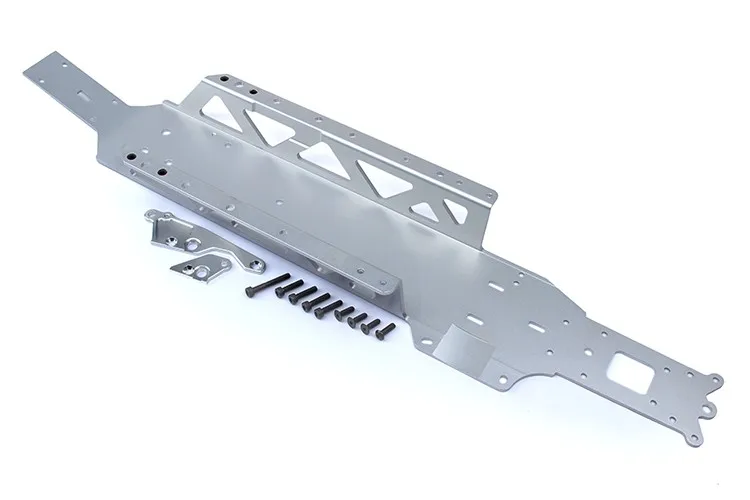 CNC Металл все-в-одном большая Нижняя пластина комплект подходит для 1/5 HPI ROVAN ROFUN KM