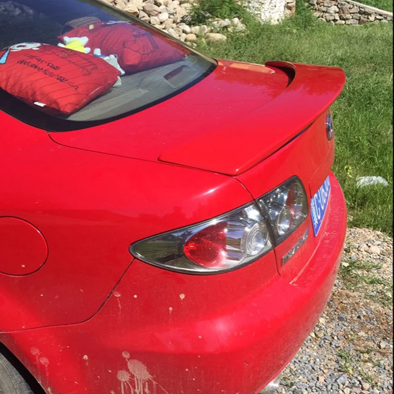 Задний спойлер из АБС пластика для Mazda 6 2006 2014|rear spoiler|car rear wingrear wing |