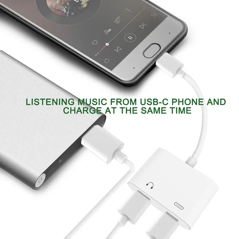 Переходник с двумя разъемами USB Type-C и | Мобильные телефоны аксессуары