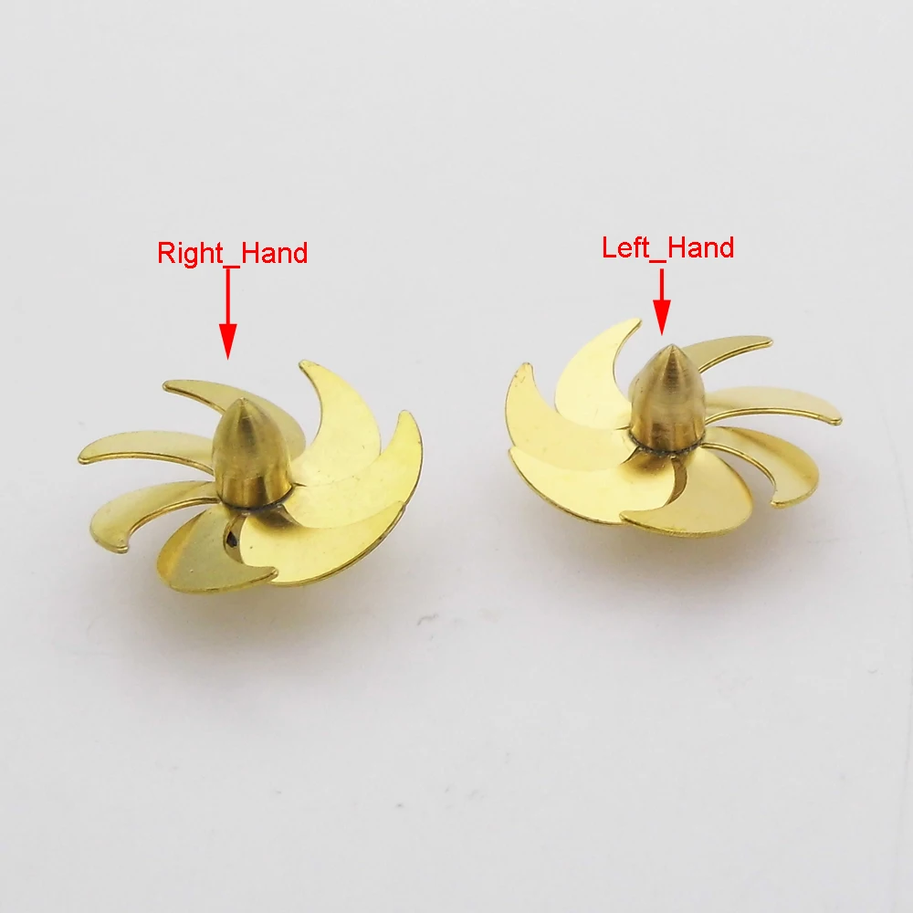 медный пропеллер с 7 лопастям