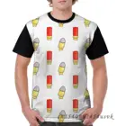 Забавная семейная Одинаковая одежда, мужская футболка с принтом и коротким рукавом