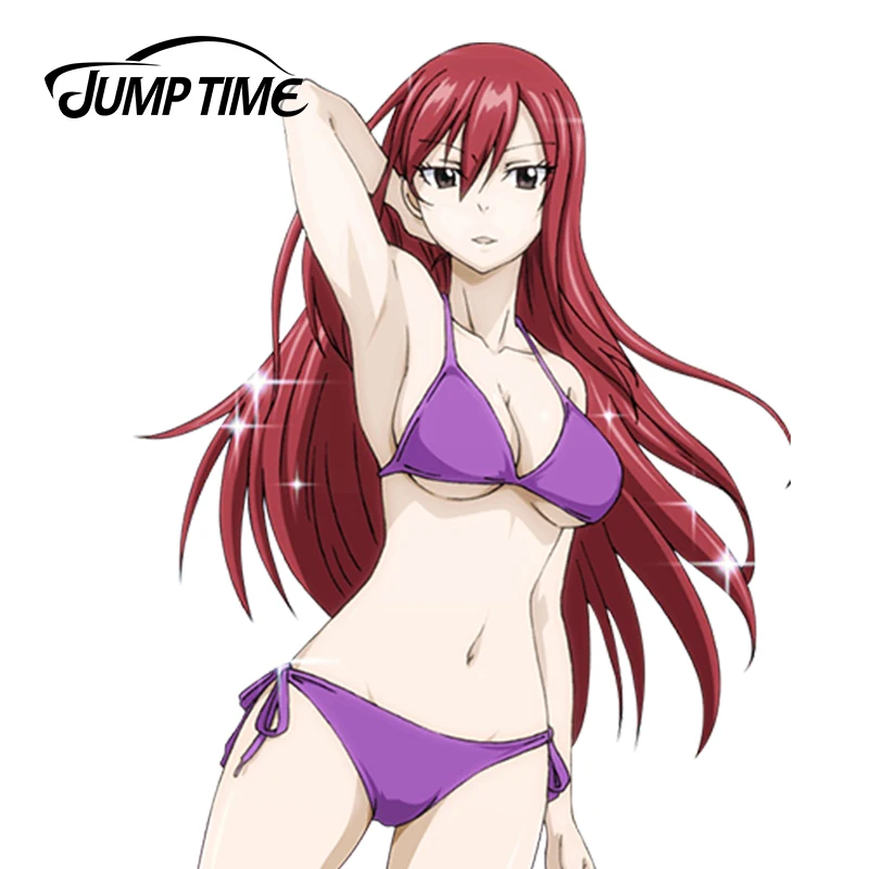 Аниме виниловая наклейка на окно 9 8 13 см х автомобильные наклейки бампер |