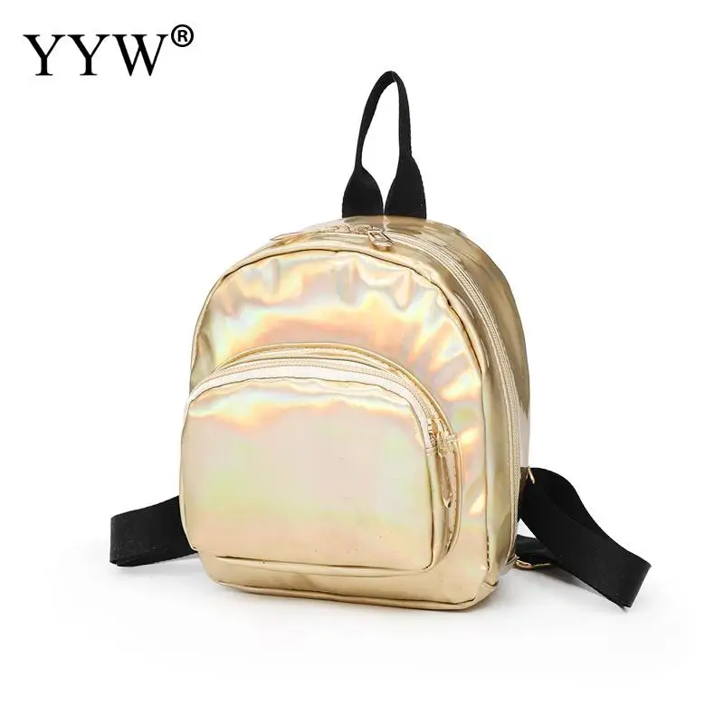 Женский рюкзак желеобразного цвета с лазерным рисунком модные мягкие женские