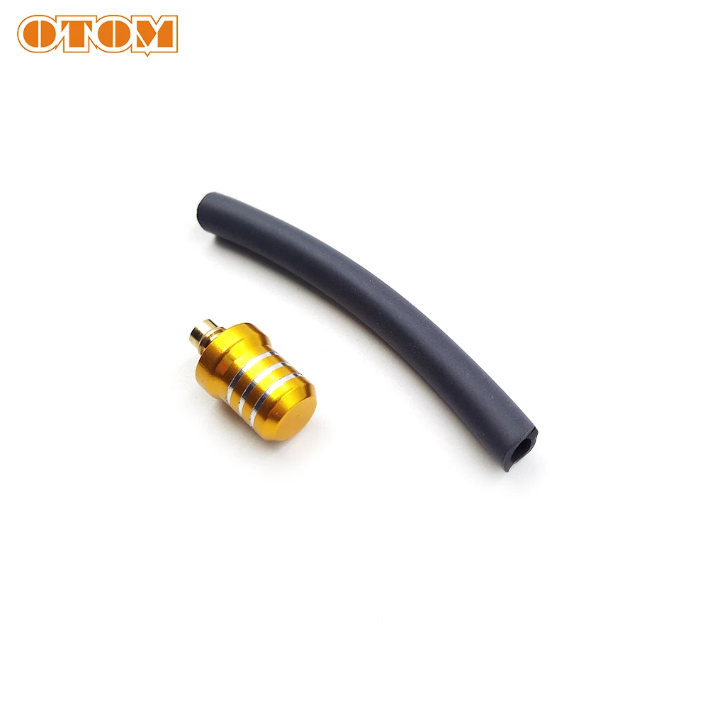 

OTOM мотоцикл газа топливного бака Кепки односторонней клапаны Сапун шланг трубки для ATV Quad Байк топливная трубка для цистерны Универсальный аксессуары