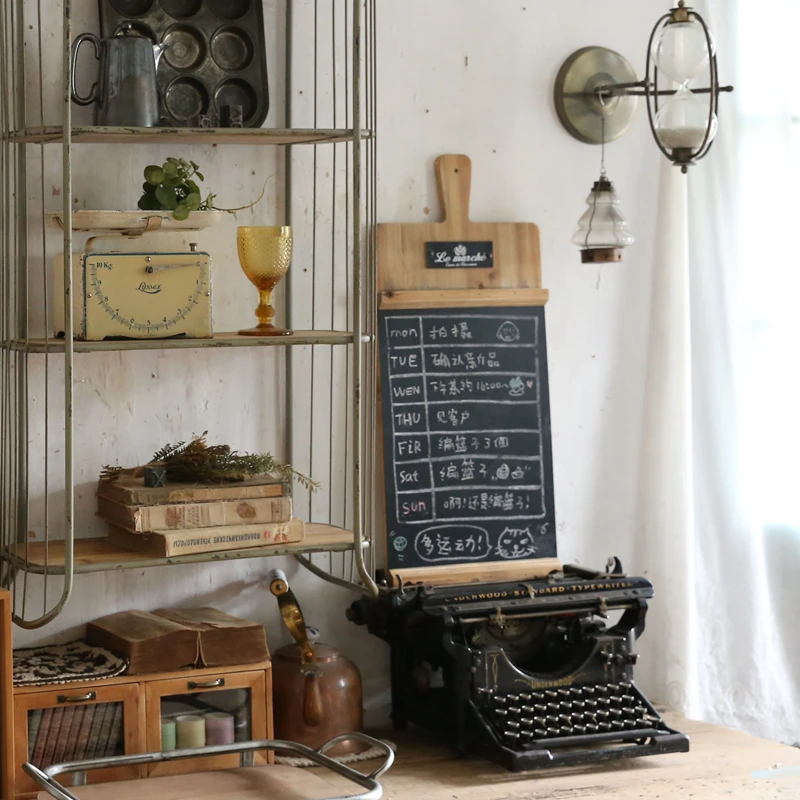 

Retro Wooden Stand for Decorative Plates Message Board Decorative Plates Wall Hanging Platos Decorativos Home Decoration EJ50DP