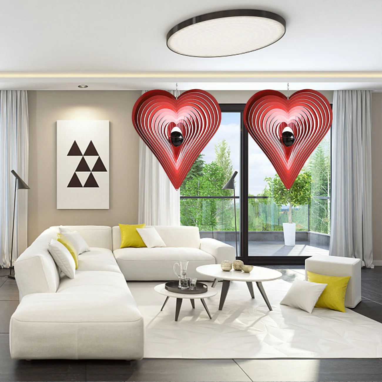 

Love 3D Party Decoration Indoor Outdoor Garden Gift Love Wind Turning Ornaments Symbolizes longevity, healthand gritty sweetness