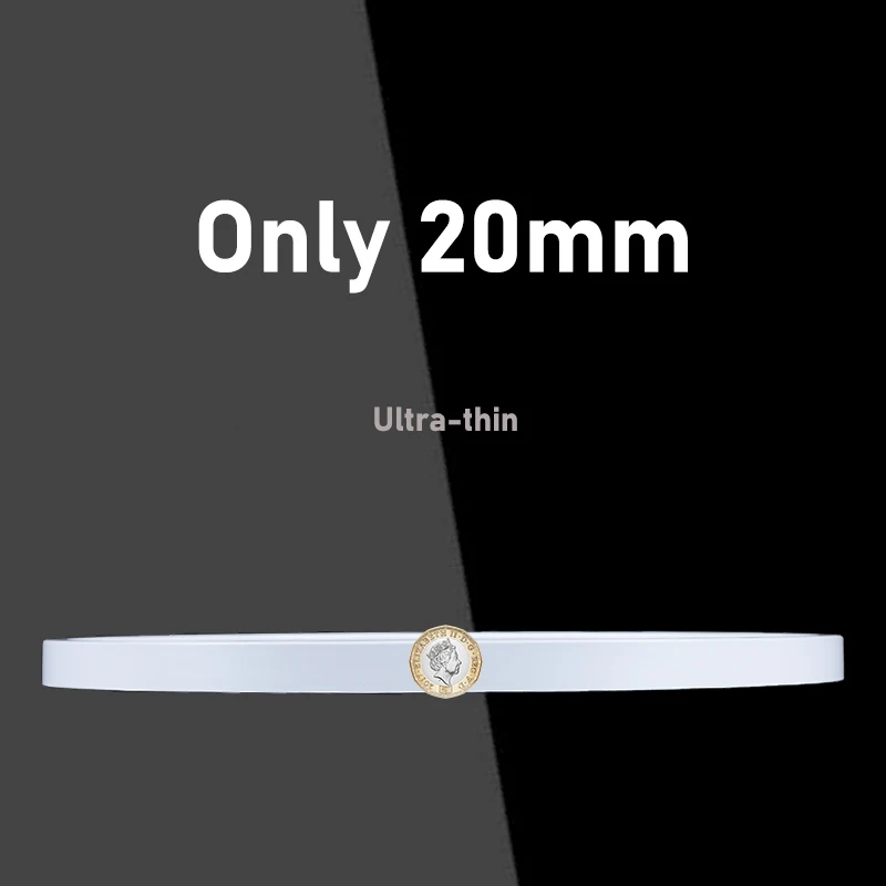 $16.18 0.9inch Ultra-thin LED Ceiling Lamps in Living Room 110V 220V 48W 38W LED Natural light Dimmable Ceiling Lightings For Bedroom