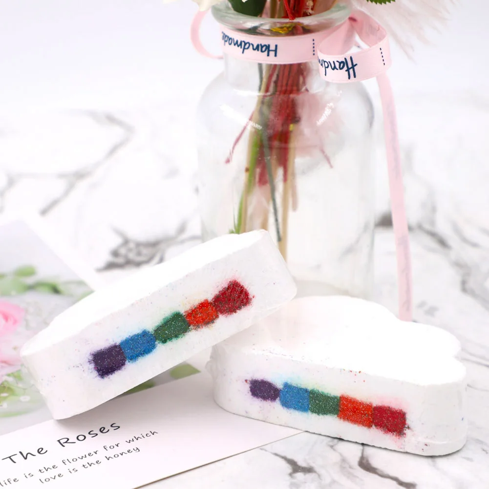 

Натуральные органические Бомбочки для ванны, шарики для отшелушивания соли для ванны, увлажняющие шарики для улучшения кожи с эфирным масл...