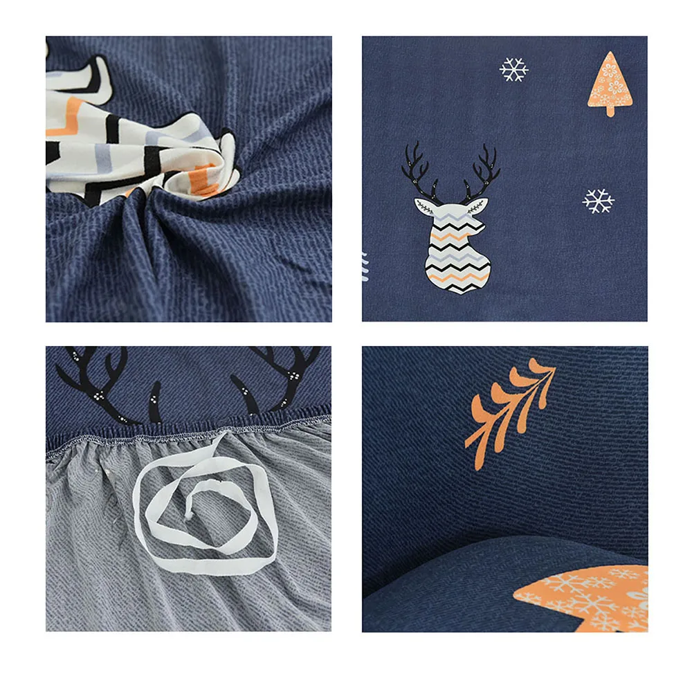 

L Shaped Sofa Cover Elastic Polyesyer Fabric Full Covreage Couch Slipcover 3 Seater Comfortable Soft Sectional Magic Couch Cover