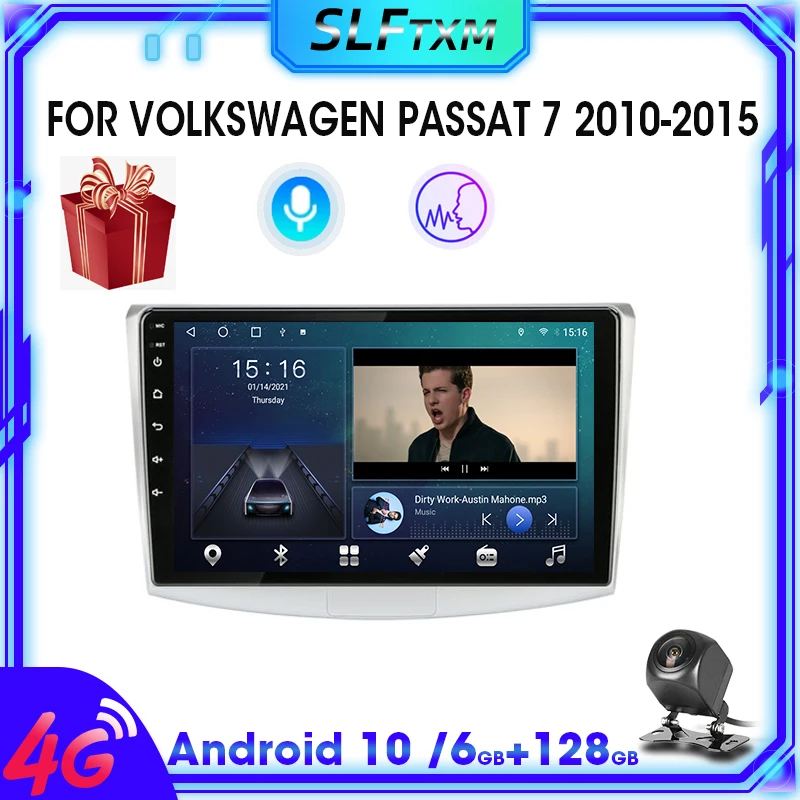 

Автомагнитола 2 DIN Android 10,0 для Volkswagen VW Passat CC B6 B7 2010-2015 мультимедийный GPS-навигатор RDS AM стерео приемник