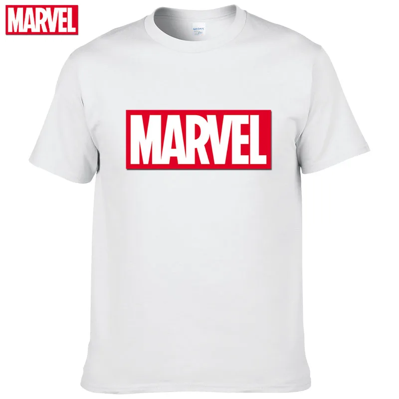 С изображением героев фильма Марвел мстители футболка с короткими рукавами s