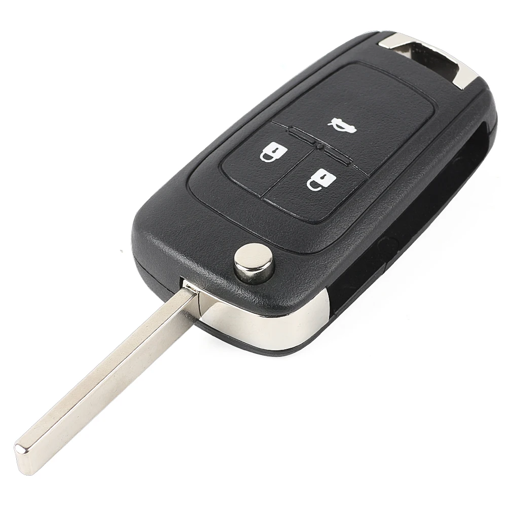 Дистанционный ключ KEYECU без ключа-Go 433 МГц ID46 2B 3B для Chevrolet Cruze Opel Vauxhall Astra J Zafira C Insignia