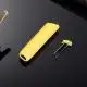 Цвет: желтый Цветной колпачок мундштук для IQOS 3,0 чехол для сигарет металлический чехол сменный Внешний чехол на кнопке 4 - Цвет: Цвет: желтый
