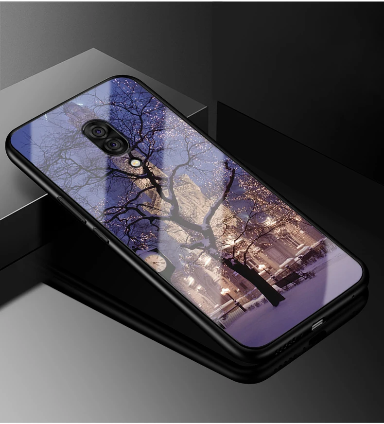 20 Для lenovo Z5 Pro GT чехол PC Пластиковый стеклянный чехол для телефона черный ТПУ бампер чехол для lenovo Z5 Pro GT задняя крышка для lenovo Z5Pro GT - Цвет: 20